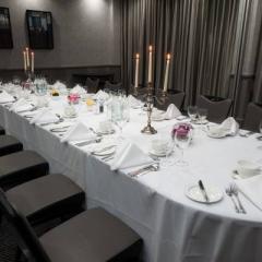 Private Dinner Set-Up Photo