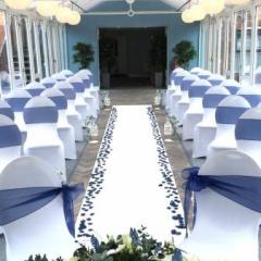 Wedding ceremony in the Conservatory Photo