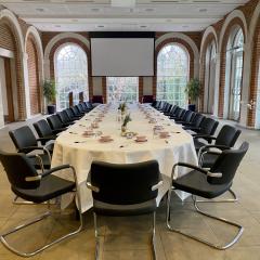 The Conservatory Boardroom Setup Photo