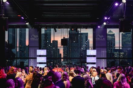 Guests mingle at an awards evening hosted at Magazine