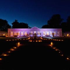 The Walled Garden at night
