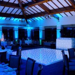 disco and dance floor setup for parties and weddings Photo