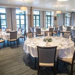 Connaught Room setup for Dinner service