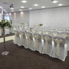 Wedding reception in Players room at DoubleTree by Hilton Hotel Photo