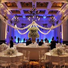 Ballroom in dining layout Photo
