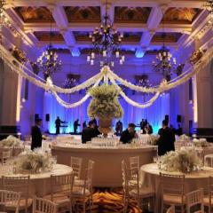 Ballroom in dining layout