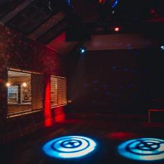 The Chicken Shed: Disco lighting