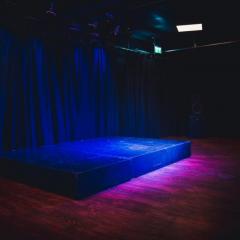 The Studio: Stage area. Photo