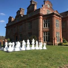 Broome Park Exterior with Outdoor Chess Set Photo
