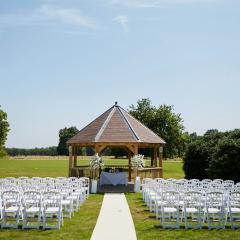 Wedding Ceremony in the grounds Photo
