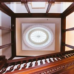 The grand staircase & oval cupola above Photo