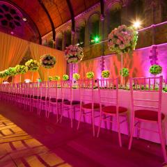 Banqueting Table with Decorations Photo