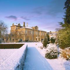 Down Hall at Christmas in the snow Photo