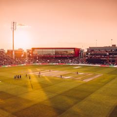 Cricket Pitch at Emirates Old Trafford Photo