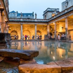 Drinks at the Roman Baths Photo