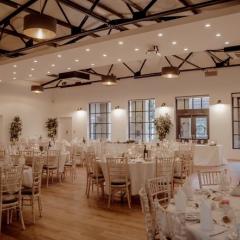 Fazeley Room dinner set up