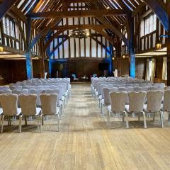 The Tithe Barn Theatre Setup