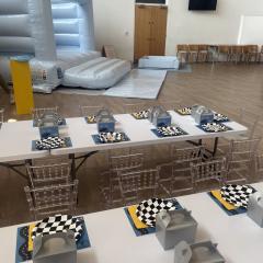 Wilberforce Hall Kids Party Tables Photo
