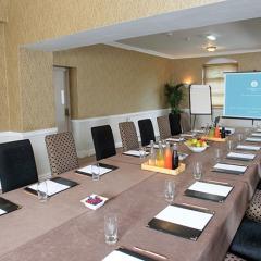 Silks Conference Suite Boardroom Setup Photo