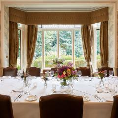 Private Dining Setup in the White Room