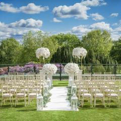 Outdoor Wedding Setup