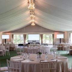 The Pavilion Cabaret Setup