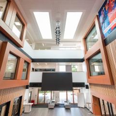Hub Auditorium Screen