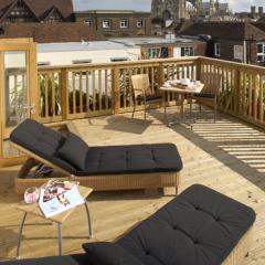 Roof Terrace Loungers Photo
