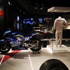 Maverick Vinales Suzuki GSX-RR on Display