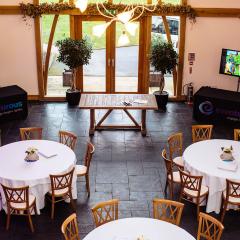 Oak Barn Event Setup