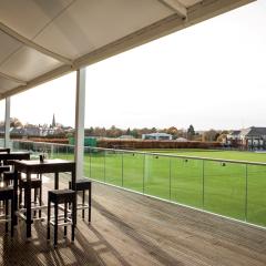 Covered Terrace with Pitch Views Photo
