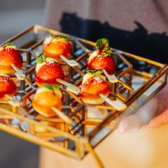 Summer party canapes Photo
