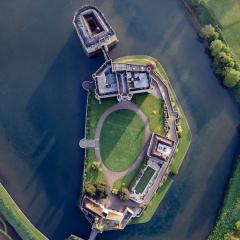 Ariel View of Leeds Castle