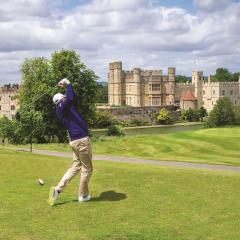 Castle from golf course 5th fairway