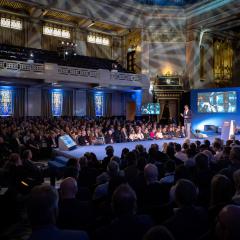 Conference in the Grand Temple