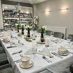 The Library Dining Setup