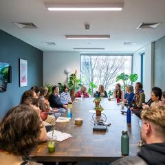 Meeting in the Boardroom