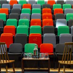 The Jamie Watton Creation Space tiered seating