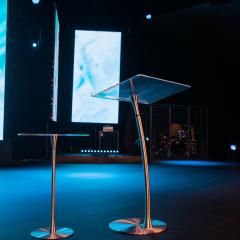 Auditorium Stage and Lectern