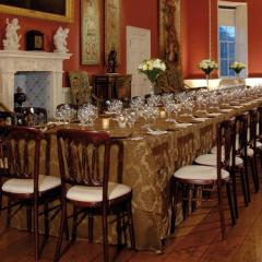Gallery Room set for a banquet Photo