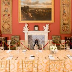 Gallery Room set for a dinner Photo