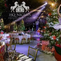 HQ Nights Christmas Party Marquee - HQ Nights Christmas Parties 2021